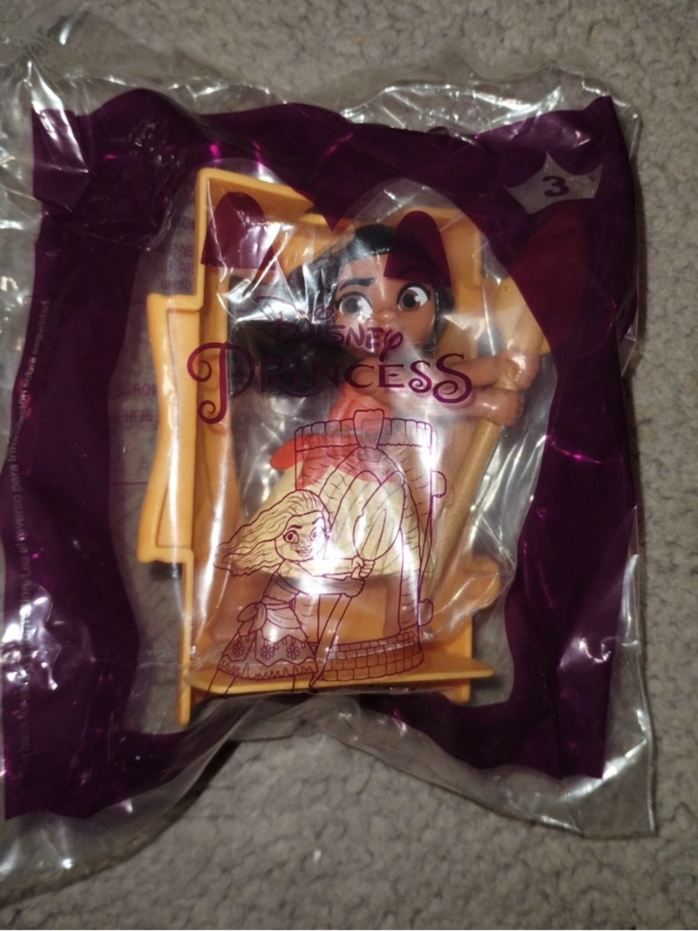 McDonalds Happy Meal Toy Disney Princess 2021 #3 MOANA New Sealed